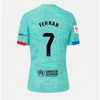 Billiga Barcelona Ferran Torres #7 Tredje fotbollskläder Dam 2023-24 Kortärmad